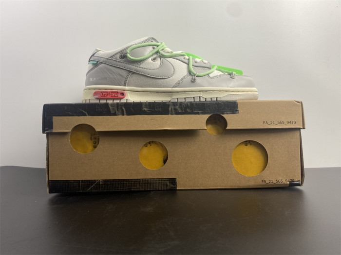 Off-White x Dunk Low ‘Lot 07 of 50’ DM1602-108