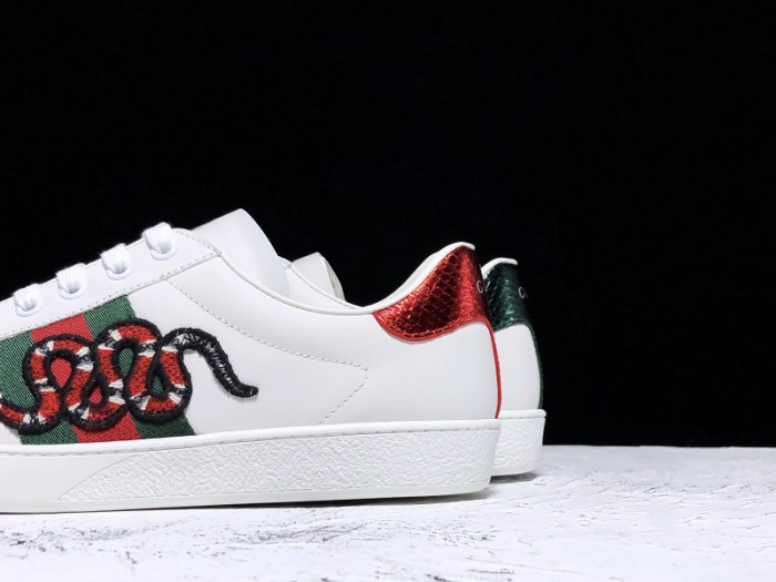 G*u*i ace leather sneaker ‎456230 02jp0 9064